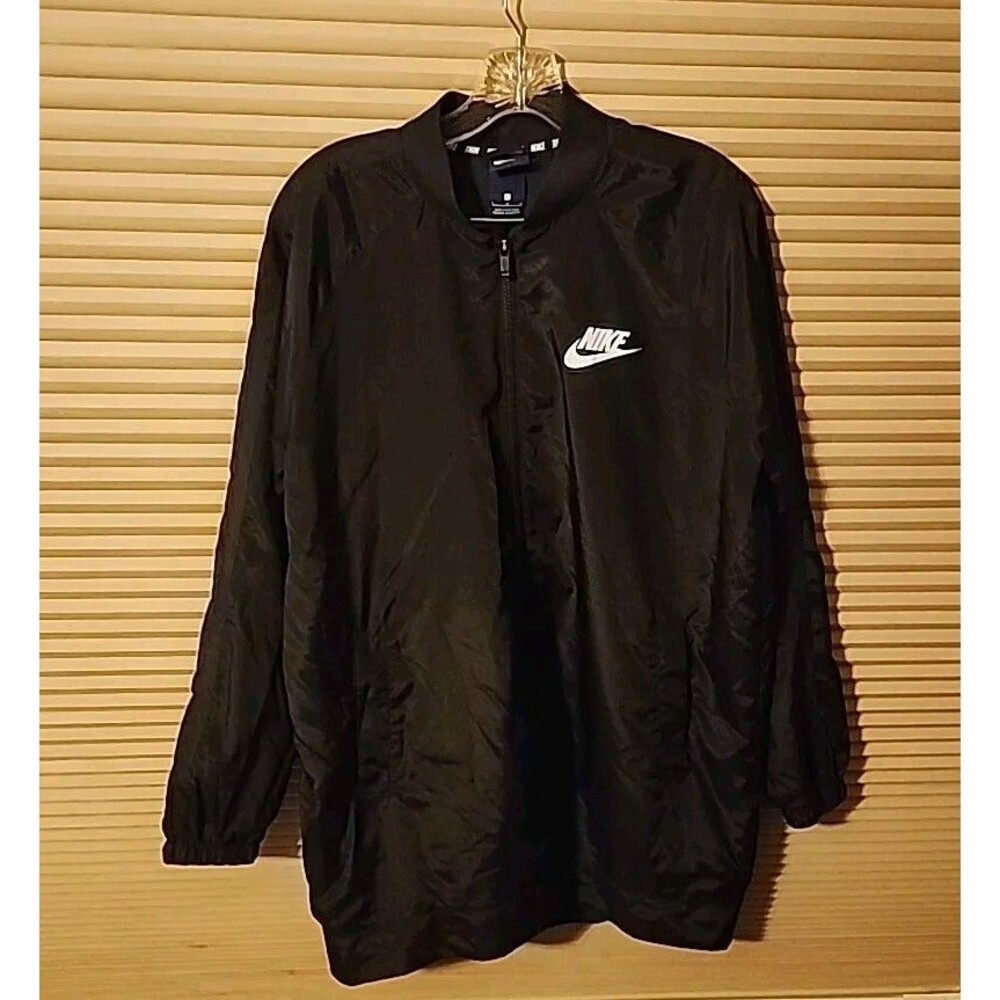 NIKE Windbreaker ADVANCE BOMBER JACKET SIZE L Black 829725